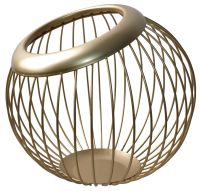 Миниатюра: Фруктовница металл 25см