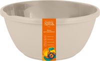 Миниатюра: Миска (салатник) пласт. 4,1л, мерная шкала SugarSpice Корица латте (16)