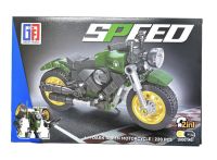 Миниатюра: Конструктор Speed Dark green motorcycle 220дет. 33*5*22см/коробка 123-891