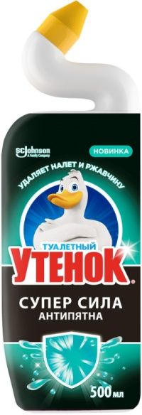 Миниатюра: Средство для туалета 500мл Антипятна Туалетный утенок