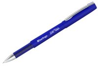 Миниатюра: Ручка гелевая Berlingo Silk touch синяя, 0,5мм, грип