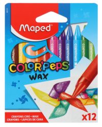 Миниатюра: Мелки восковые 12цв. MAPED Color Peps Wax 861011 к/к
