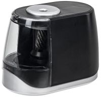 Миниатюра: Точилка электрическая BRAUBERG ONE фреза с автостопом, 4 батарейки AA/USB (под адаптер)