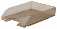 Миниатюра: Лоток горизонтальный для бумаг BRAUBERG Office style, 320х245х65 мм, тонированный серый