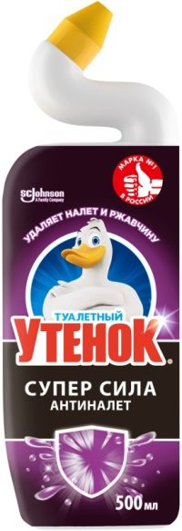 Миниатюра: Средство для туалета 500мл Антиналет Туалетный утенок