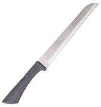 Миниатюра: Нож кухонный нерж. 20см (для хлеба), пласт. ручка Attribute KURO (6)