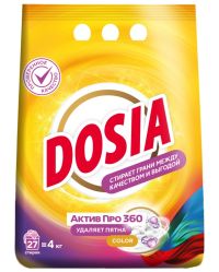 Миниатюра: Порошок стиральный 4.0гр автомат Дося Оптима OPTIMA Color (4)