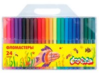 Миниатюра: Фломастеры 24цв. Каляка-Маляка блист.