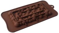 Миниатюра: Форма для шоколада 1*10,3*1см силикон@