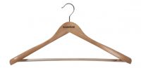 Миниатюра: Вешалка-плечики для верхней одежды дерев. CASUAL