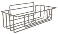Миниатюра: Полка настенная 1-ярусная прямоугольная  (25*15*10см) хром (10)
