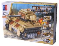 Миниатюра: Конструктор ARMY 4в1 Военная техника Танк 139дет 18*13см / 123-346