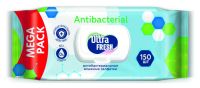Миниатюра: Салфетки влажные 150шт Ultra Fresh Antibacterial с клапаном