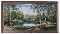 Миниатюра: Картина гобелен 50*100см Утро @