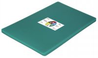 Миниатюра: Доска разделочная пласт. 50*35*1,8см Профи зеленая