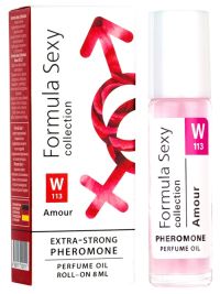 Миниатюра: Масло парфюмированное 8мл жен с феромонами Formula Sexy Collection Amour W113