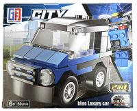 Миниатюра: Конструктор City 2в1 Трансформер Джип  50дет. 14*11,5см/ коробка  123-433