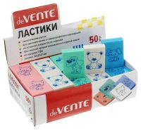 Миниатюра: Ластик deVENTE Zoo 4070909 цв.,синт.каучук,прямоуг.,32*23*7см,карт.дисплей