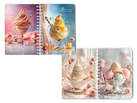 Миниатюра: Записная книжка А4 80л. КанцБиз интегр.обл. Cool Grey мат.лам.