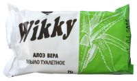 Миниатюра: Мыло туалетное 75г WIKKY Алоэ Вера