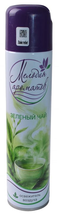 Миниатюра: Освежитель воздуха 200мл Мелодия ароматов Зеленый чай Сибиар