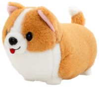Миниатюра: Игрушка мягкая 25см Корги светло-коричневый