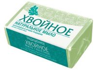 Миниатюра: Мыло туалетное 160гр Хвойное п/п