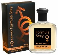 Миниатюра: Туалетная вода 100мл муж с феромонами Formula Sexy Black Gold
