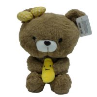 Миниатюра: Игрушка мягкая 26см Медведь с бананом LXD-Z @