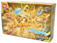Миниатюра: Конструктор NINJAS 8в1 Ниндзя и самолет-трансформер 57дет. 14*9см/YZ7016-7