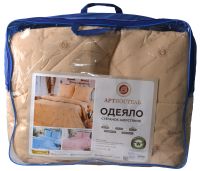 Миниатюра: Одеяло 2,0 спальное (172*205см) Овечья шерсть бязь, облегченное