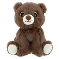 Миниатюра: Игрушка мягкая 16см Мишка коричневый
