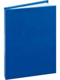Миниатюра: Записная книжка А7  64л. Проф-Пресс Однотонный синий-1 тв.обл.,глянц.лам.