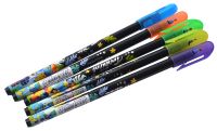 Миниатюра: Ручка шар. Flexoffice Tropical BLUE синяя,0,6мм