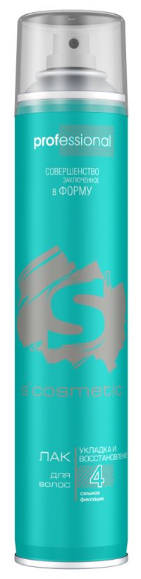 Миниатюра: Лак для волос 360мл СИБИАР S`COSMETIC Укладка и восст (№4)