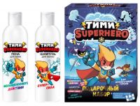 Миниатюра: Набор подарочный детский TИМИ Superhero Тутти-фрутти №1183 (шампунь 200+пена 200+расписание)