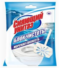 Миниатюра: Подвесной блок для унитаза 40гр Морская свежесть флоу-пак