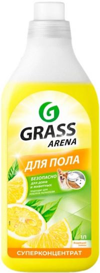 Миниатюра: Средство для мытья полов 1л Лимон Арена GraSs 125904