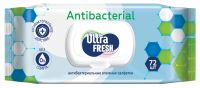 Миниатюра: Салфетки влажные 72шт Ultra Fresh Antibacterial с клап.(12)