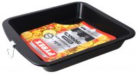 Миниатюра: Форма для выпечки сталь 24*24*5см, внешнее и внутреннее а/п PYREX GLIDE черная (6)