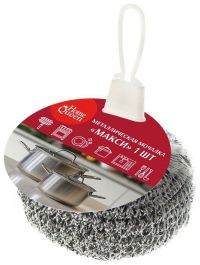 Миниатюра: Губка мет 1шт 30г Макси Home Queen