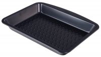 Миниатюра: Форма для выпечки сталь 34*24*5см, внешнее и внутреннее а/п PYREX GLIDE черная (6)