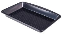 Миниатюра: Форма для выпечки сталь 38*24*5см, внешнее и внутреннее а/п PYREX GLIDE черная (6)